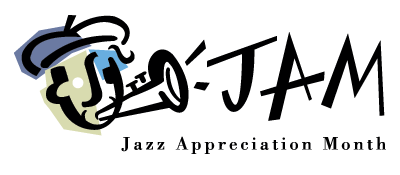 Jazz Appreciation Month logo